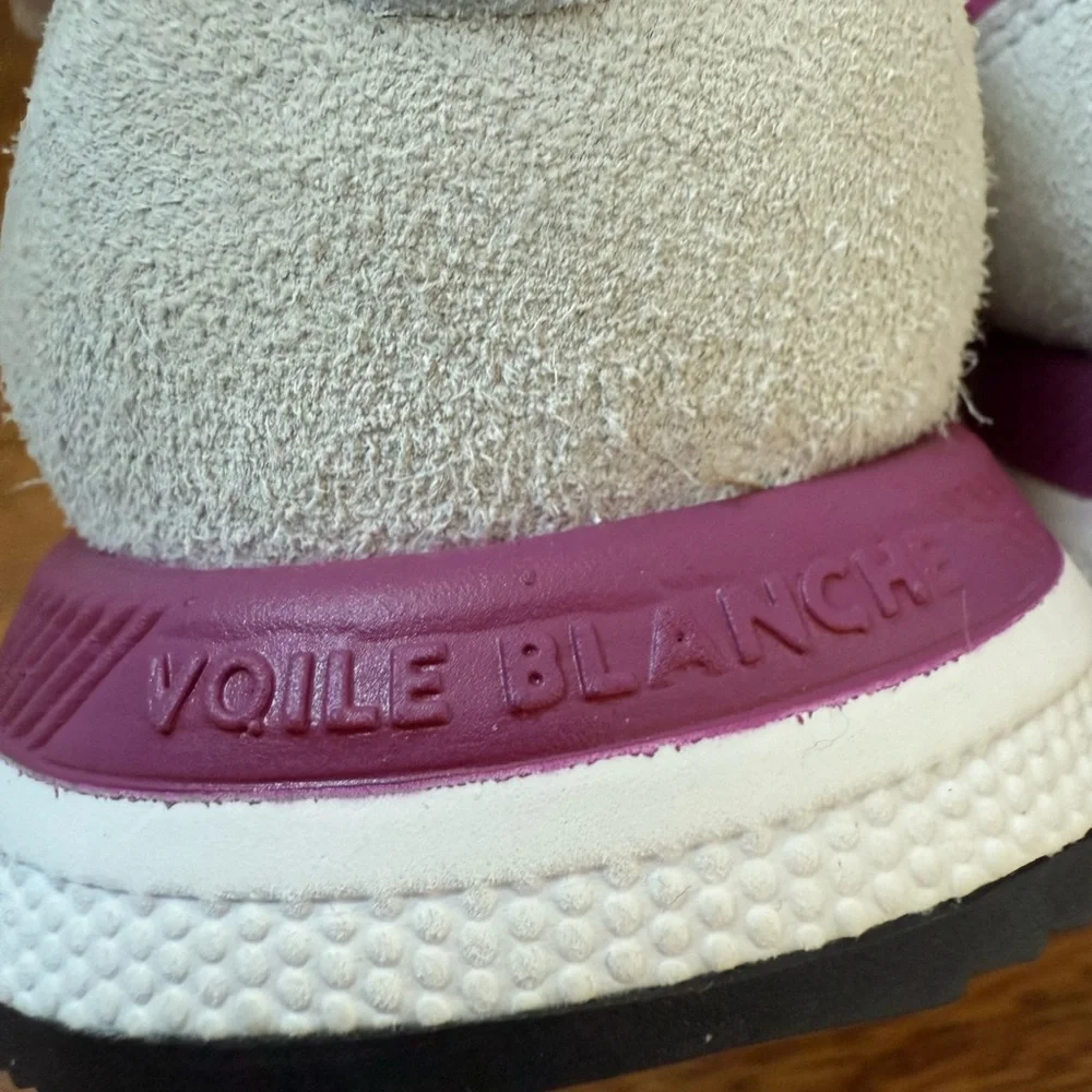 VOILE BLANCHE Storm Sneakers Pink Trainers Running Shoes Suede‎ Luxury 37